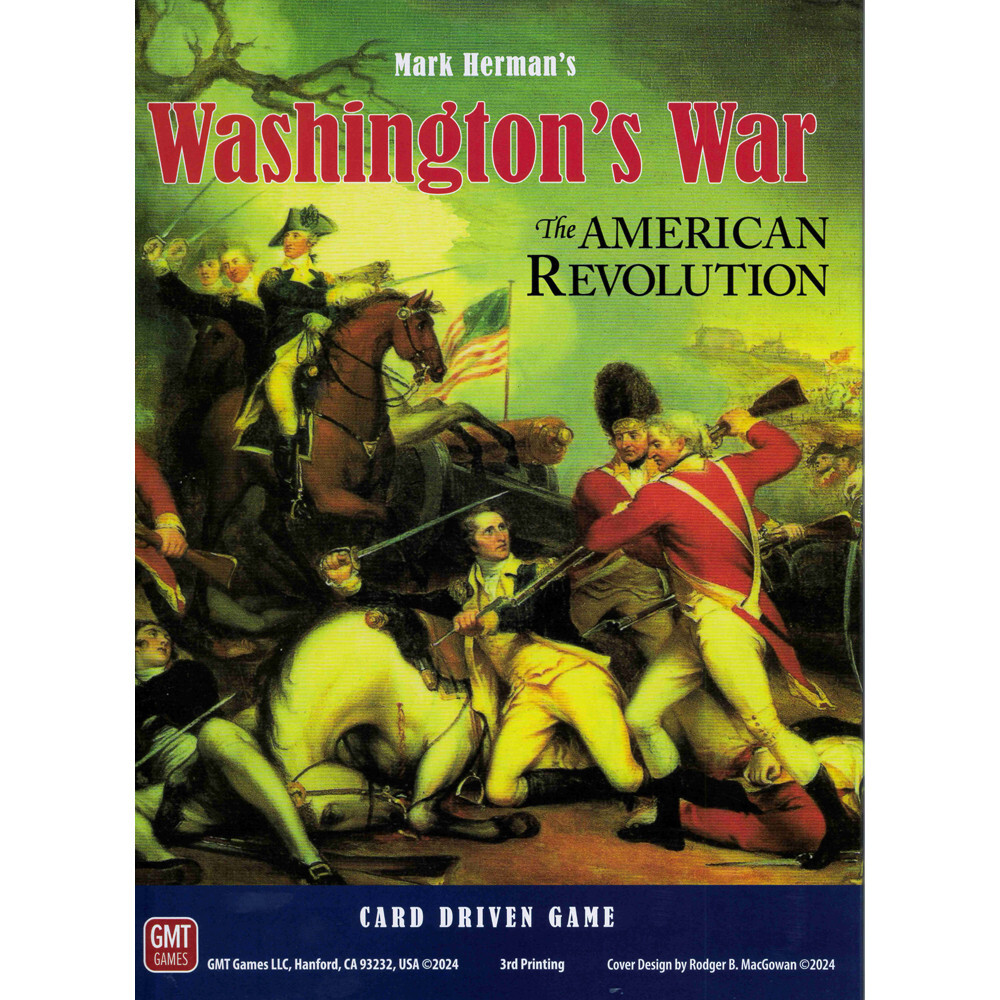 Настольная игра GMT Games Washington's War (3rd Printing) (Game On! Sale)
Настольная игра GMT Games Washington's War (3rd Printing) (Game On! Sale)