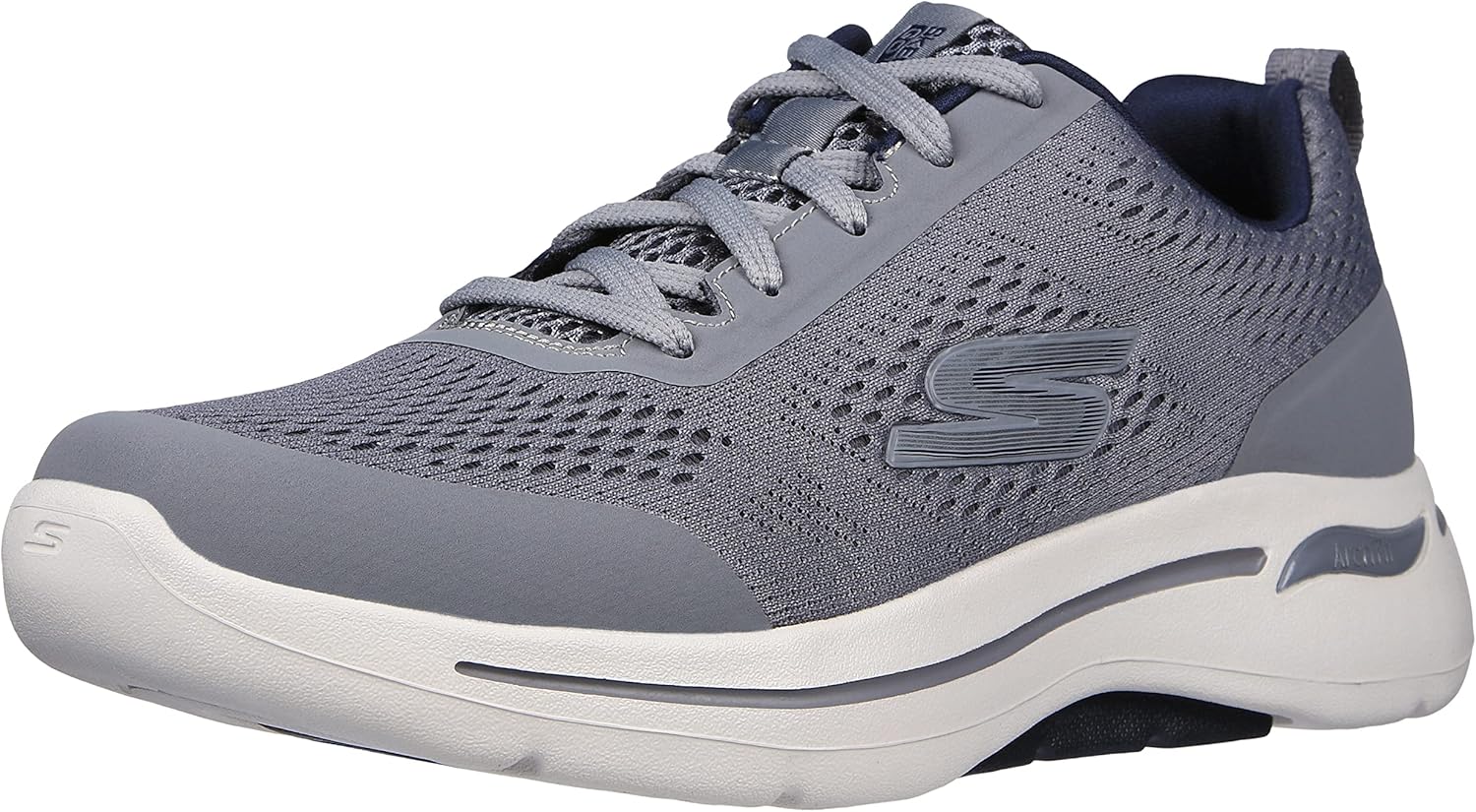 Кроссовки для ходьбы Skechers Men's GoWalk Arch Fit с воздушной охлаждаемой пеной, серый/темно-синий
Кроссовки для ходьбы Skechers Men's GoWalk Arch Fit с воздушной охлаждаемой пеной, серый/темно-синий