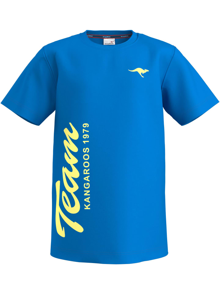 Футболка Kangaroos, королевский синий
Футболка Kangaroos, королевский синий