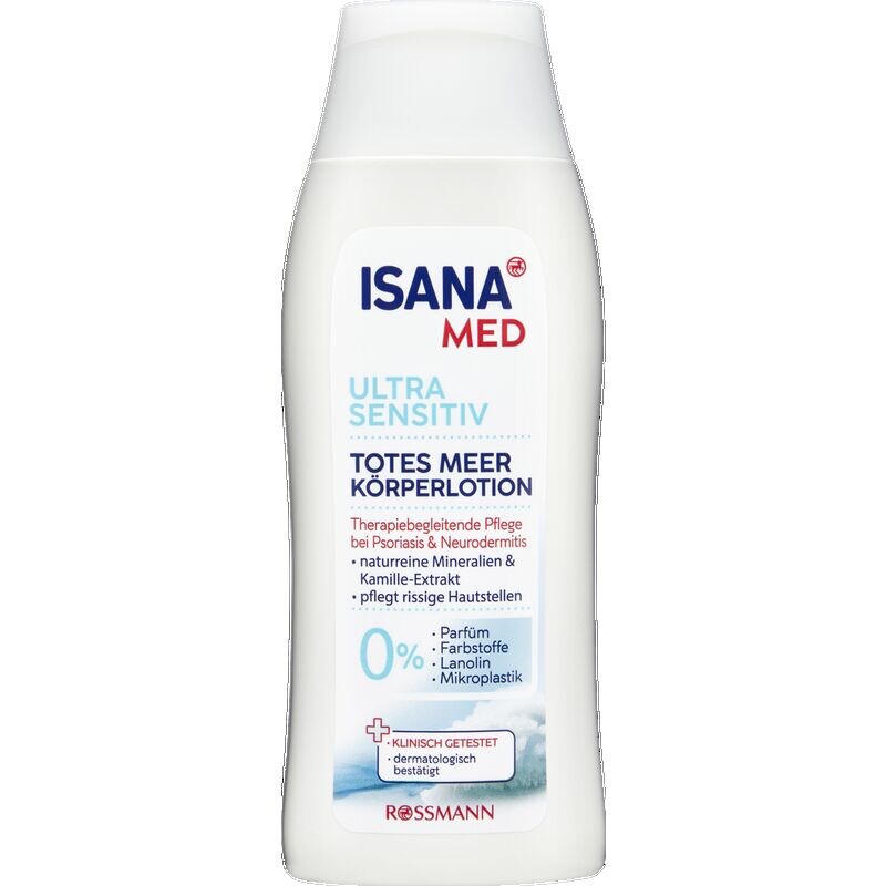 Лосьон для тела Мертвого моря ISANA, 250 ml
Лосьон для тела Мертвого моря ISANA, 250 ml