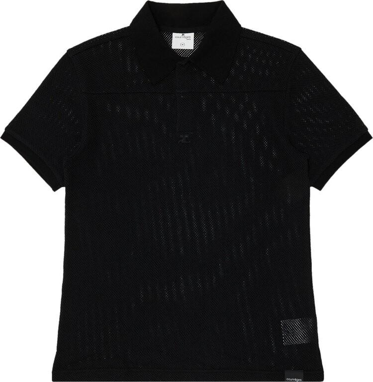 Поло Courrèges AC Mesh 'Black', черный
Поло Courrèges AC Mesh 'Black', черный