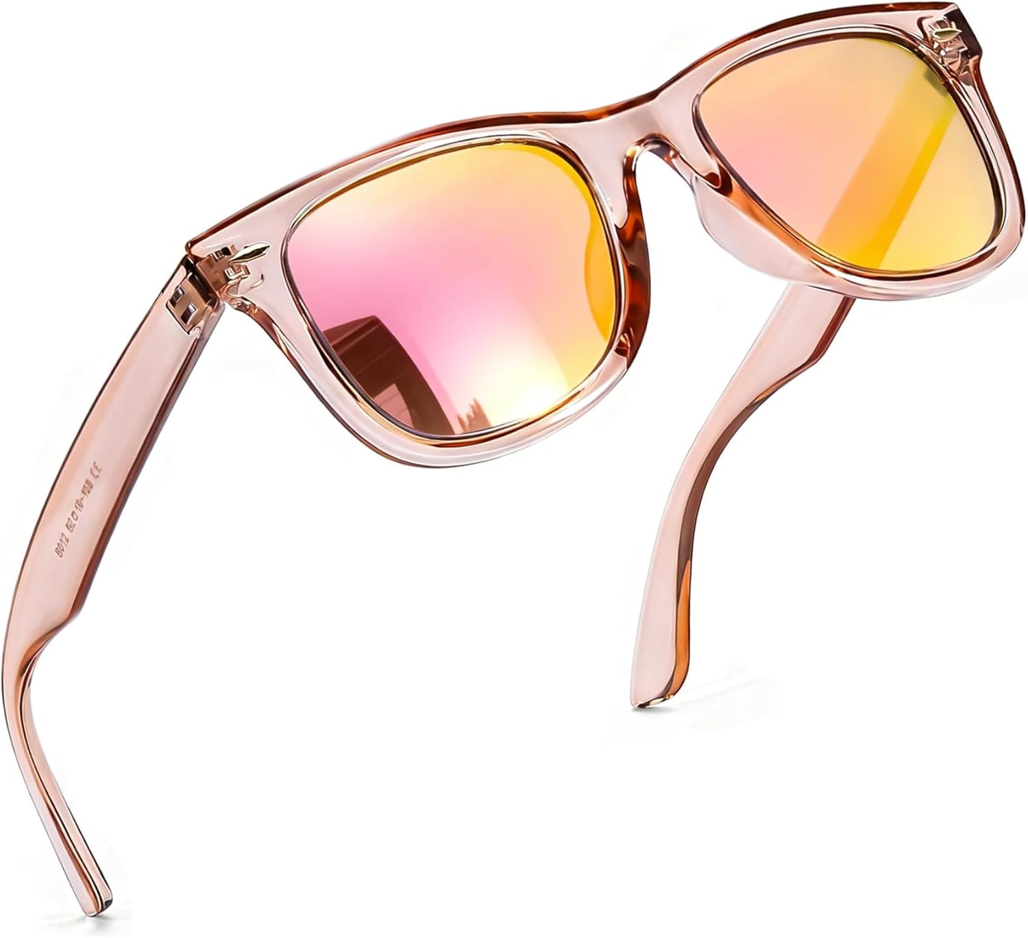 Женские поляризованные солнцезащитные очки FancyPink с защитой UV400, зеркальные, для пляжа, дизайнерские модные солнцезащитные очки, средний размер, A08 - Clear / Gold, Mirrored
Женские поляризованные солнцезащитные очки FancyPink с защитой UV400, зеркальные, для пляжа, дизайнерские модные солнцезащитные очки, средний размер, A08 - Clear / Gold, Mirrored