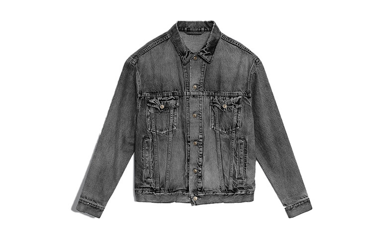 Джинсовая куртка мужская темно-серая Balenciaga, темно-серый
Джинсовая куртка мужская темно-серая Balenciaga, темно-серый