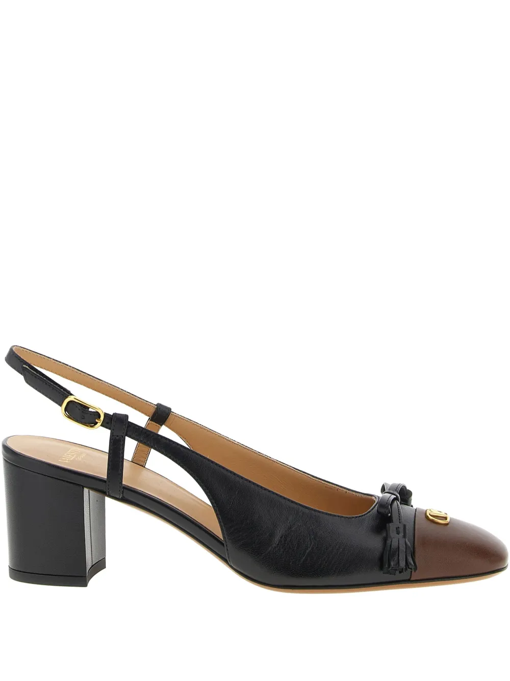Лодочки-слингбэки Valet du Roi на каблуке 60 мм VALENTINO GARAVANI, черный
Лодочки-слингбэки Valet du Roi на каблуке 60 мм VALENTINO GARAVANI, черный