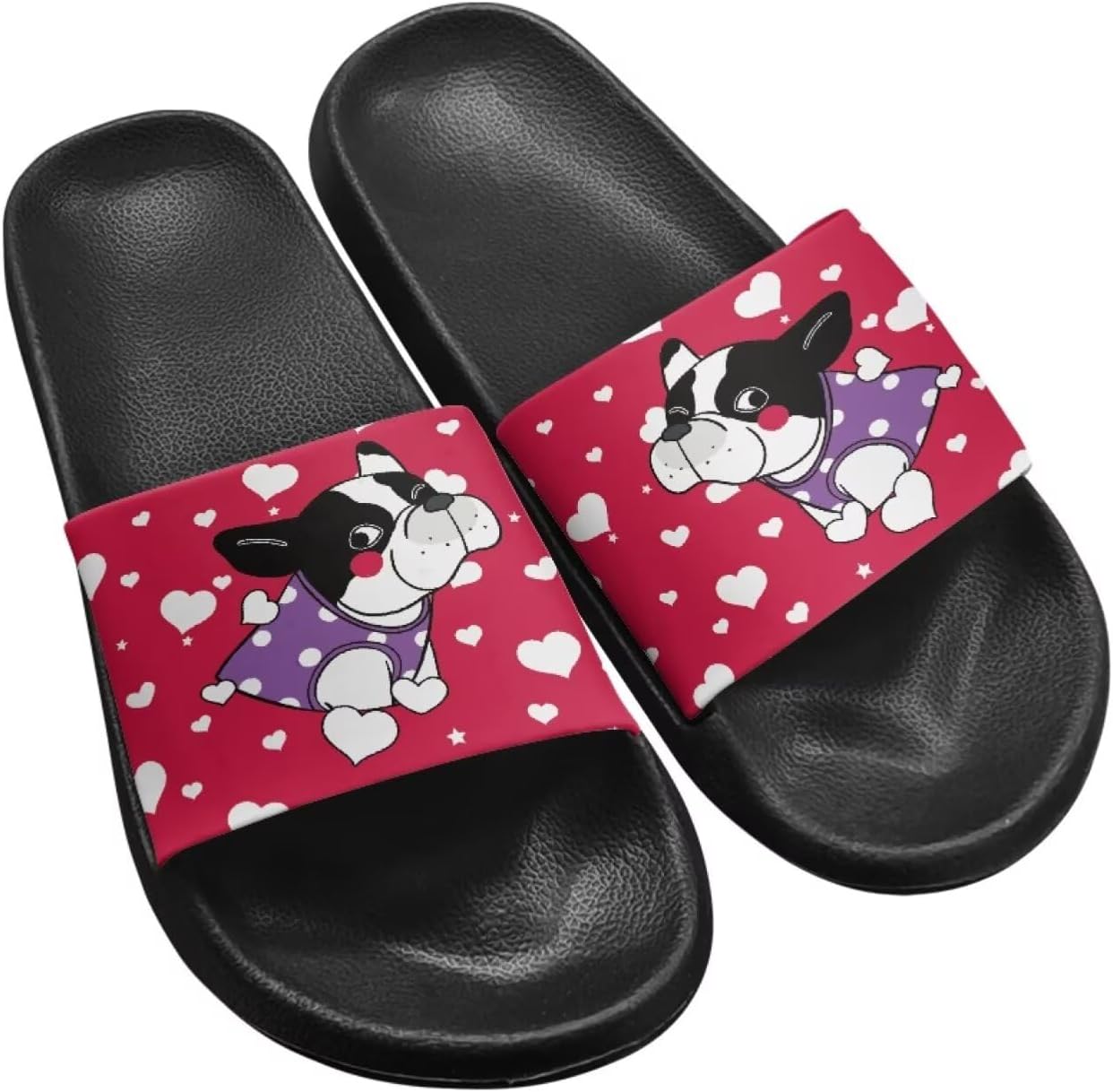 Унисекс сланцы Binienty с широким профилем для женщин и мужчин, однослойные шлепанцы, ультралегкая обувь для душа, противоскользящие, Cartoon Pug
Унисекс сланцы Binienty с широким профилем для женщин и мужчин, однослойные шлепанцы, ультралегкая обувь для душа, противоскользящие, Cartoon Pug