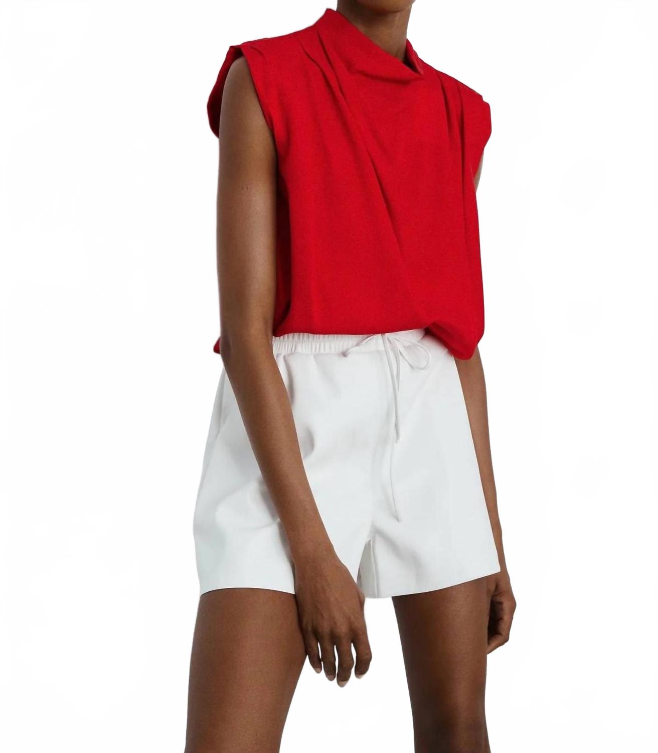 MELISSA NEPTON Топ без рукавов "Ава" красного цвета
MELISSA NEPTON Топ без рукавов "Ава" красного цвета