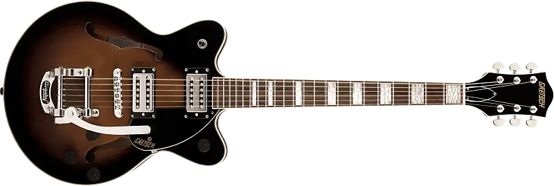 Электрогитара Gretsch G2655T Streamliner Center Block Jr. Double-Cut with Bigsby, Laurel Fingerboard, Brownstone Maple Brownstone Maple
Электрогитара Gretsch G2655T Streamliner Center Block Jr. Double-Cut with Bigsby, Laurel Fingerboard, Brownstone Maple Brownstone Maple