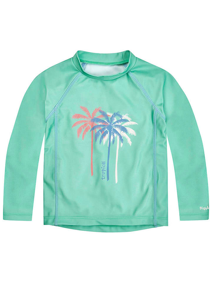 Рубашка для плавания Пальмы бирюзового цвета Playshoes
Рубашка для плавания Пальмы бирюзового цвета Playshoes