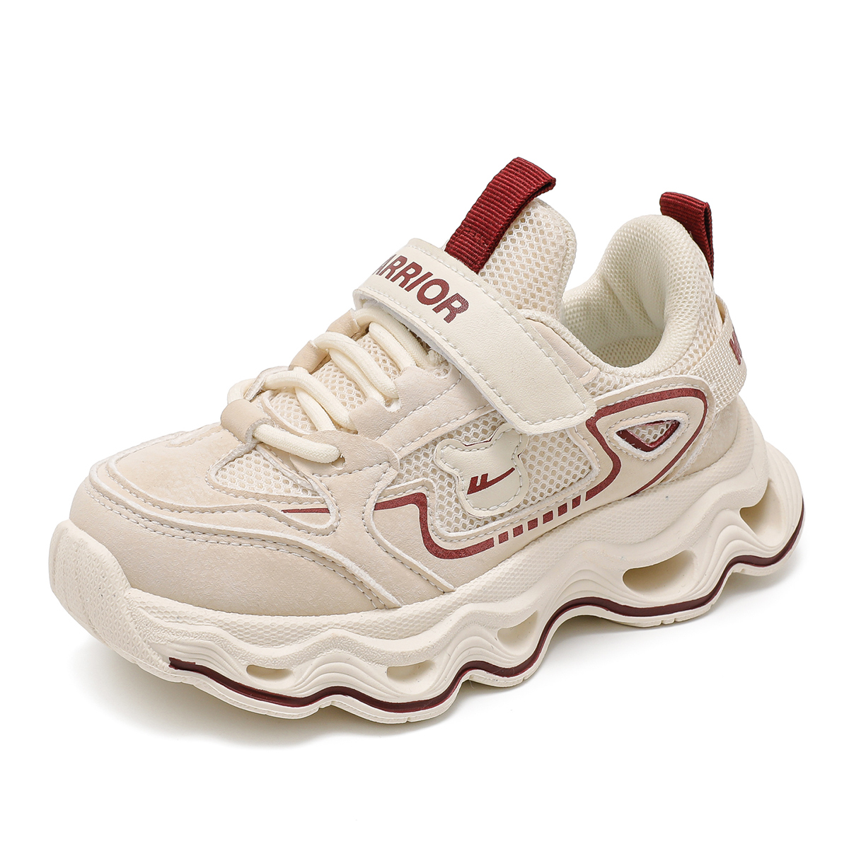 Детские кроссовки для ходьбы. Амортизация, износостойкость. Детская обувь для повседневной жизни. WARRIOR, бежевый/бордовый
Детские кроссовки для ходьбы. Амортизация, износостойкость. Детская обувь для повседневной жизни. WARRIOR, бежевый/бордовый