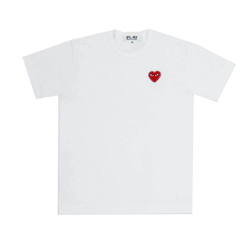 Футболка с вышивкой в виде сердца CDG Play, красный
Футболка с вышивкой в виде сердца CDG Play, красный