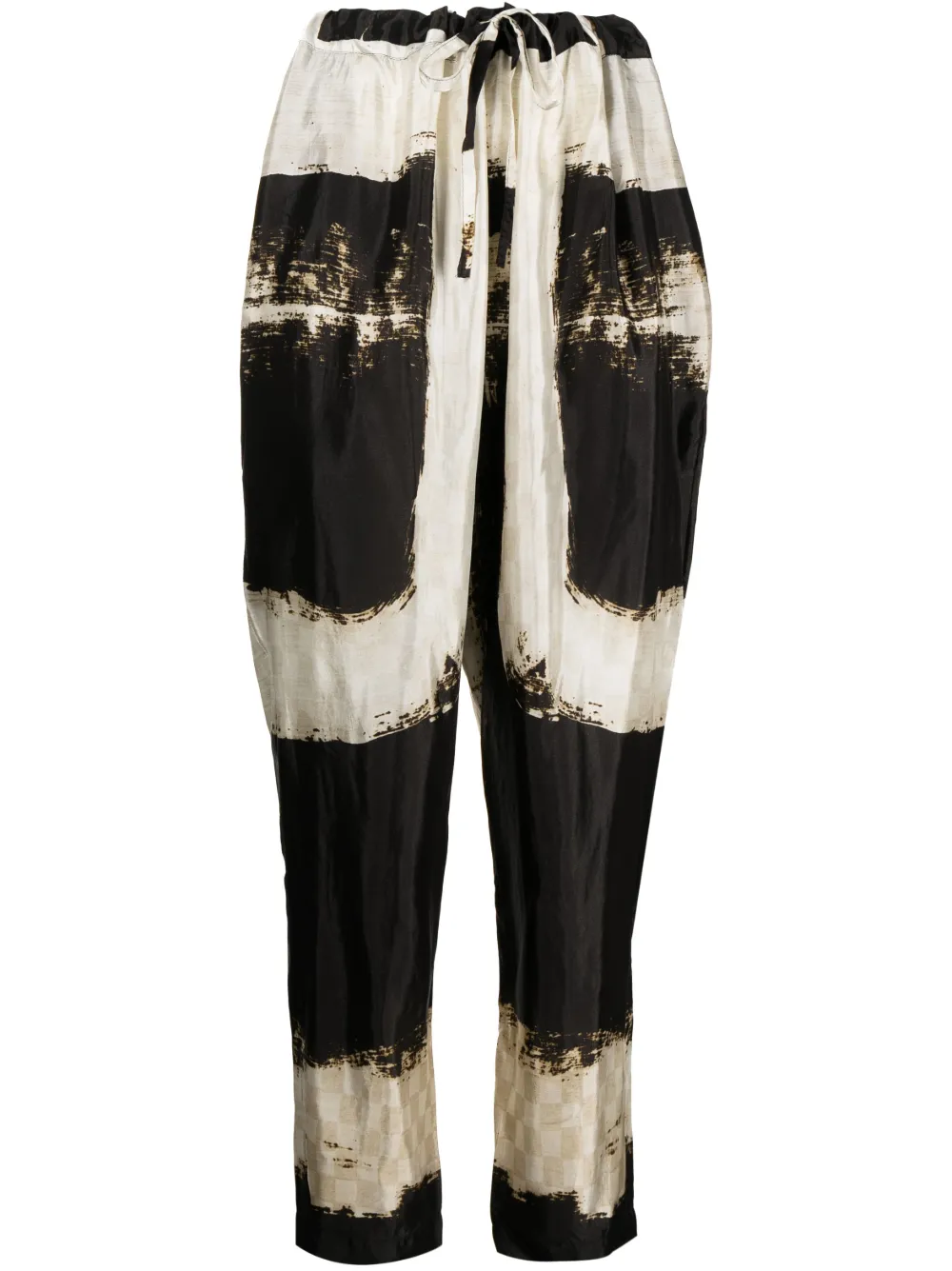 Зауженные брюки с кулиской Masnada, черный
Зауженные брюки с кулиской Masnada, черный