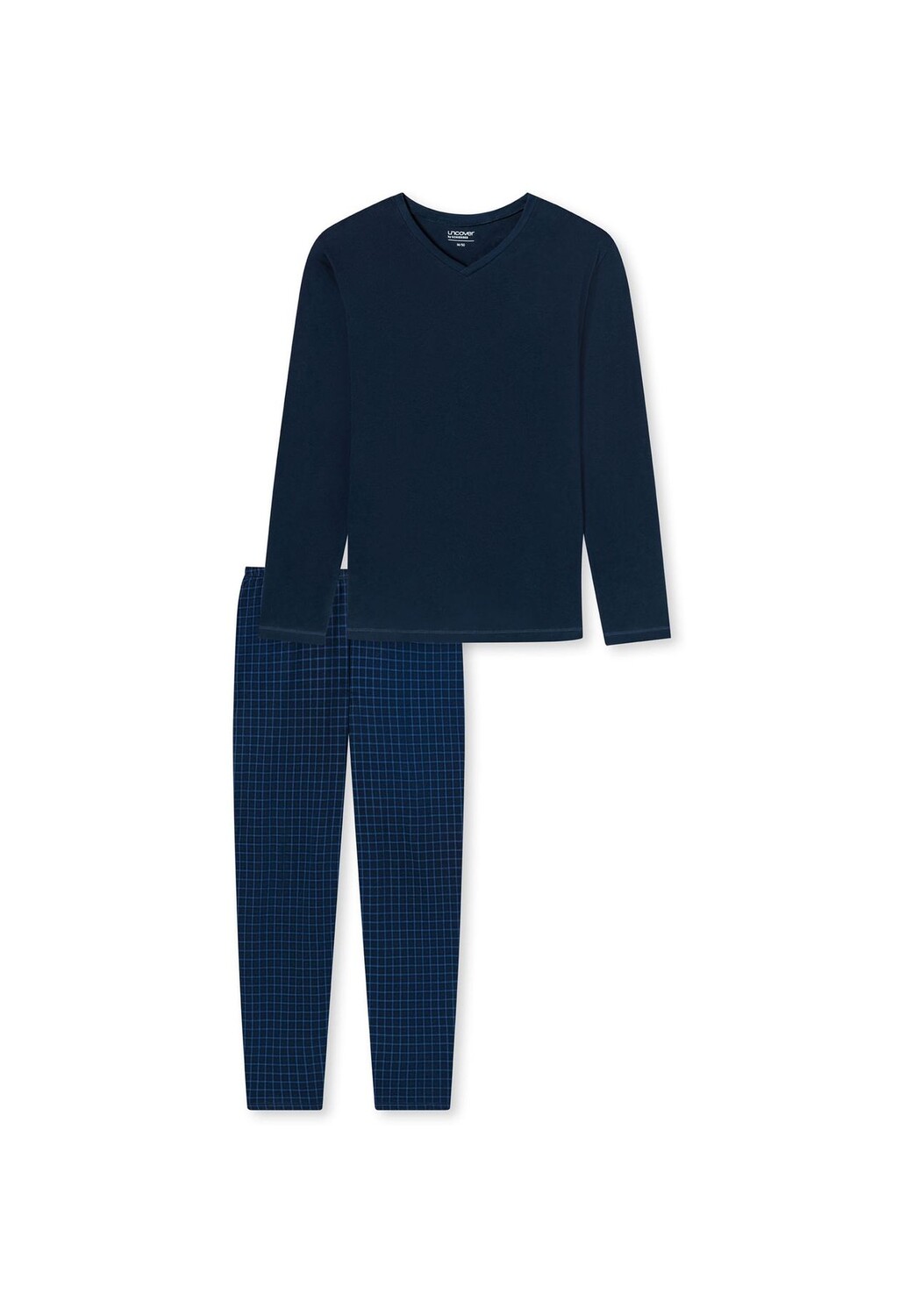 Мужская пижама-двойка Комплект - длинный, V-образный вырез, с рисунком SCHIESSER, цвет Nachtblau
Мужская пижама-двойка Комплект - длинный, V-образный вырез, с рисунком SCHIESSER, цвет Nachtblau