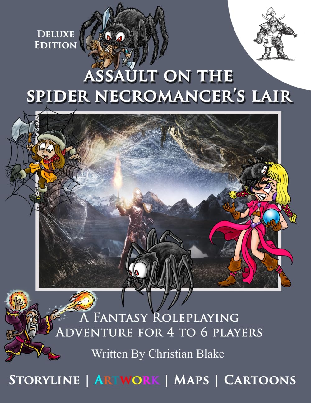 Assault on the Spider Necromancer's Lair Deluxe Edition (OMC)
Assault on the Spider Necromancer's Lair Deluxe Edition (OMC)
