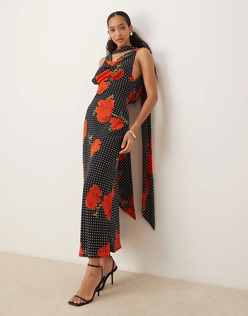 Платье миди Never Fully Dressed Sophie с маковым принтом
Платье миди Never Fully Dressed Sophie с маковым принтом