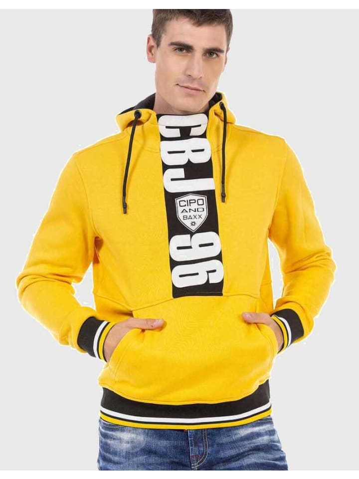 Толстовка Cipo & Baxx, желтый
Толстовка Cipo & Baxx, желтый