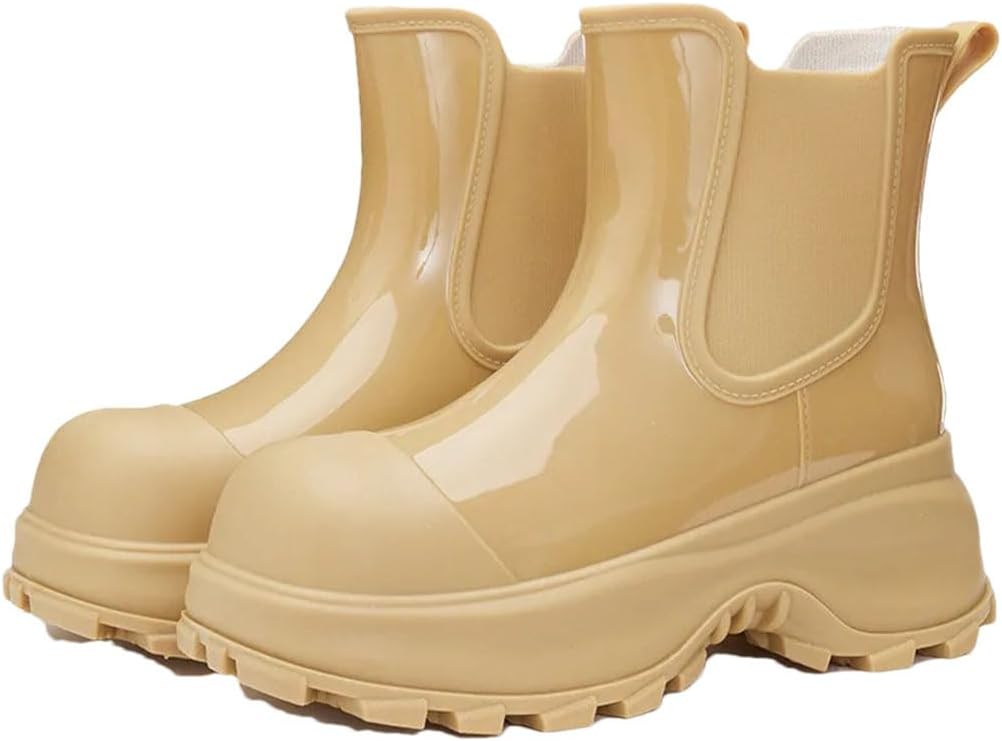 Мужские сапоги для дождя с повышением роста, с круглым носком, для городских прогулок, водонепроницаемые, дождевые туфли Generic, желтый
Мужские сапоги для дождя с повышением роста, с круглым носком, для городских прогулок, водонепроницаемые, дождевые туфли Generic, желтый