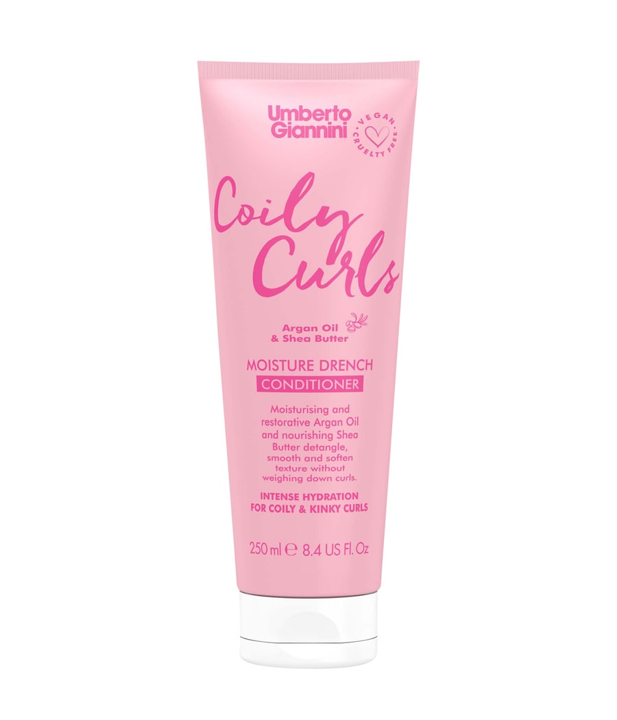 Кондиционер Umberto Giannini Coily Curls Moisture Drench Conditioner, 250 ml
Кондиционер Umberto Giannini Coily Curls Moisture Drench Conditioner, 250 ml