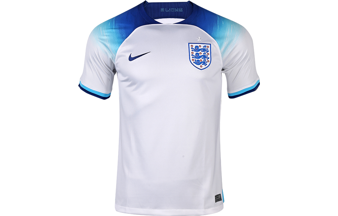 Англия 2022/23 Домашняя стадионная футболка Nike, белый цвет
Англия 2022/23 Домашняя стадионная футболка Nike, белый цвет