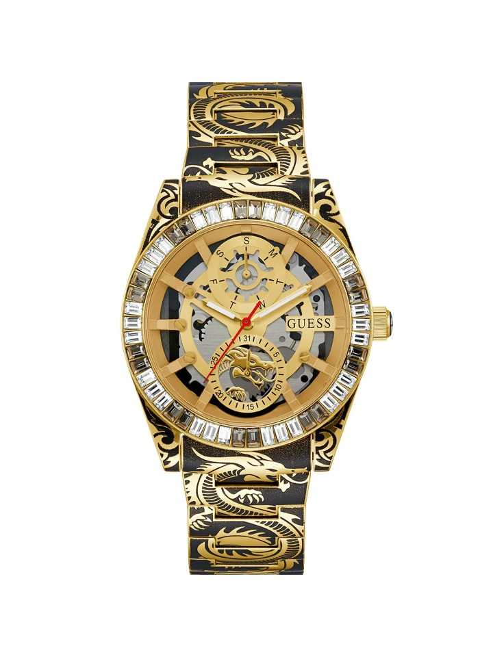 Guess Мужские аналоговые часы в золотом исполнении
Guess Мужские аналоговые часы в золотом исполнении