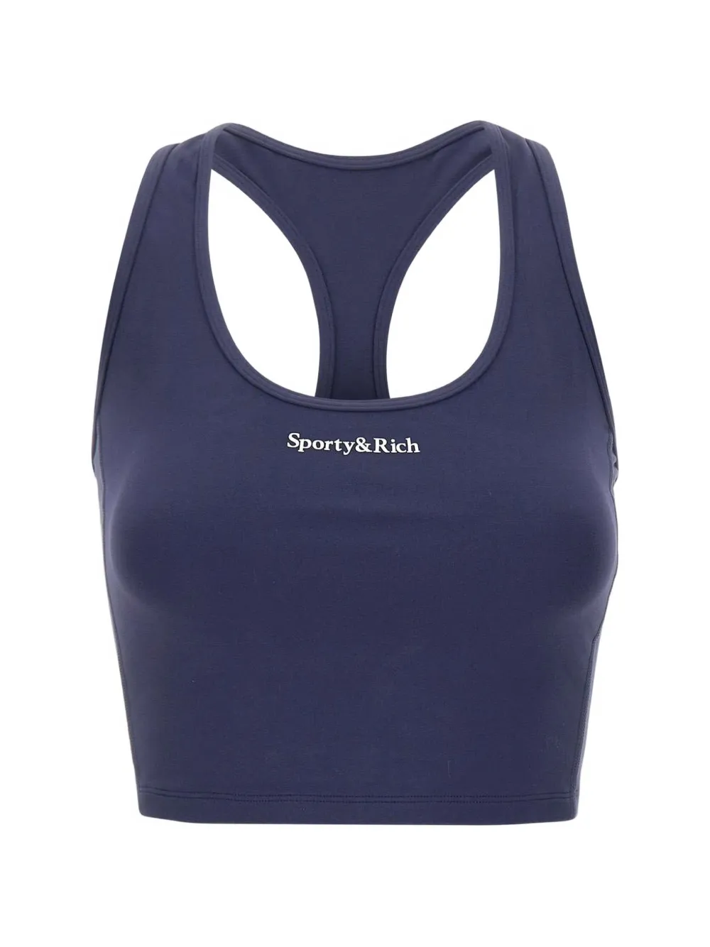 Топ с логотипом Sporty & Rich, синий
Топ с логотипом Sporty & Rich, синий