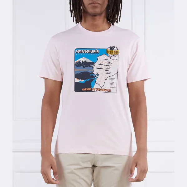Футболка стандартного кроя Napapijri, розовый
Футболка стандартного кроя Napapijri, розовый