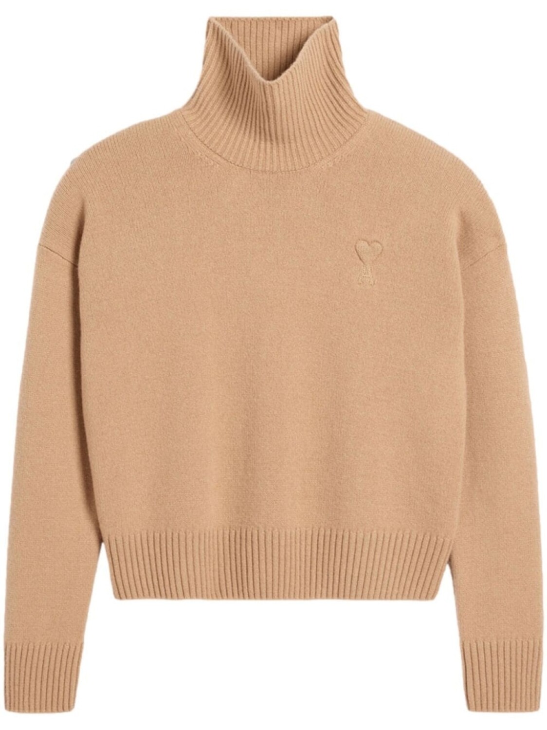 AMI Paris джемпер с высоким воротником и монограммой Ami de Coeur, нейтральный цвет
AMI Paris джемпер с высоким воротником и монограммой Ami de Coeur, нейтральный цвет