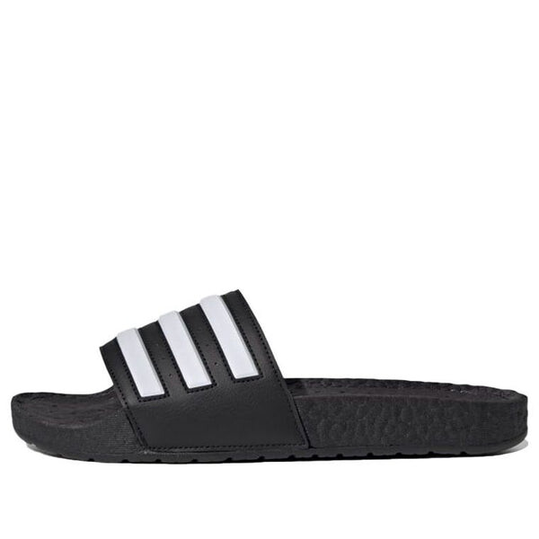 Тапочки adilette boost slides 'black white stripes' Adidas, черный
Тапочки adilette boost slides 'black white stripes' Adidas, черный