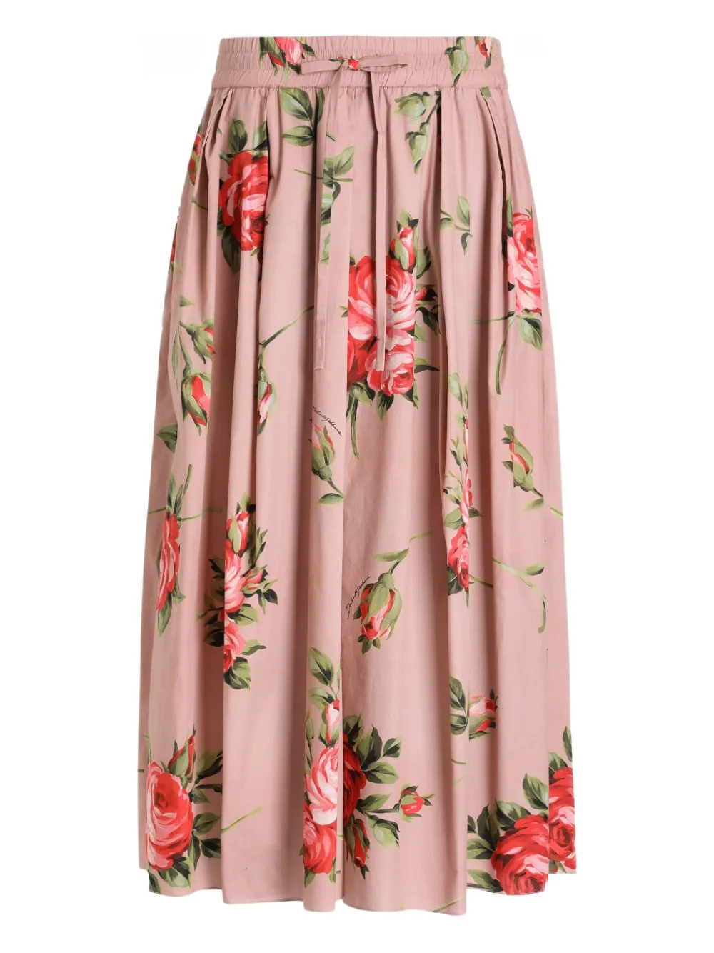 Юбка с кулиской и цветочным принтом Dolce & Gabbana, розовый
Юбка с кулиской и цветочным принтом Dolce & Gabbana, розовый