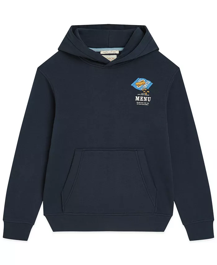 Графический принт худи для мальчиков 8-16 лет Scotch & Soda, синий
Графический принт худи для мальчиков 8-16 лет Scotch & Soda, синий