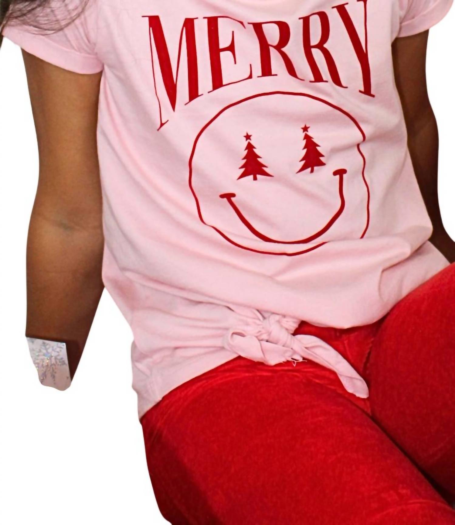 Футболка Merry Knotted для девочек, светло-розового цвета Paper Flower
Футболка Merry Knotted для девочек, светло-розового цвета Paper Flower