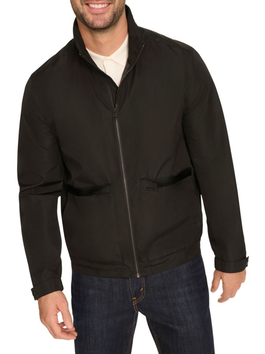 Складная куртка-дождевик с воротником-стойкой Cole Haan, черный
Складная куртка-дождевик с воротником-стойкой Cole Haan, черный