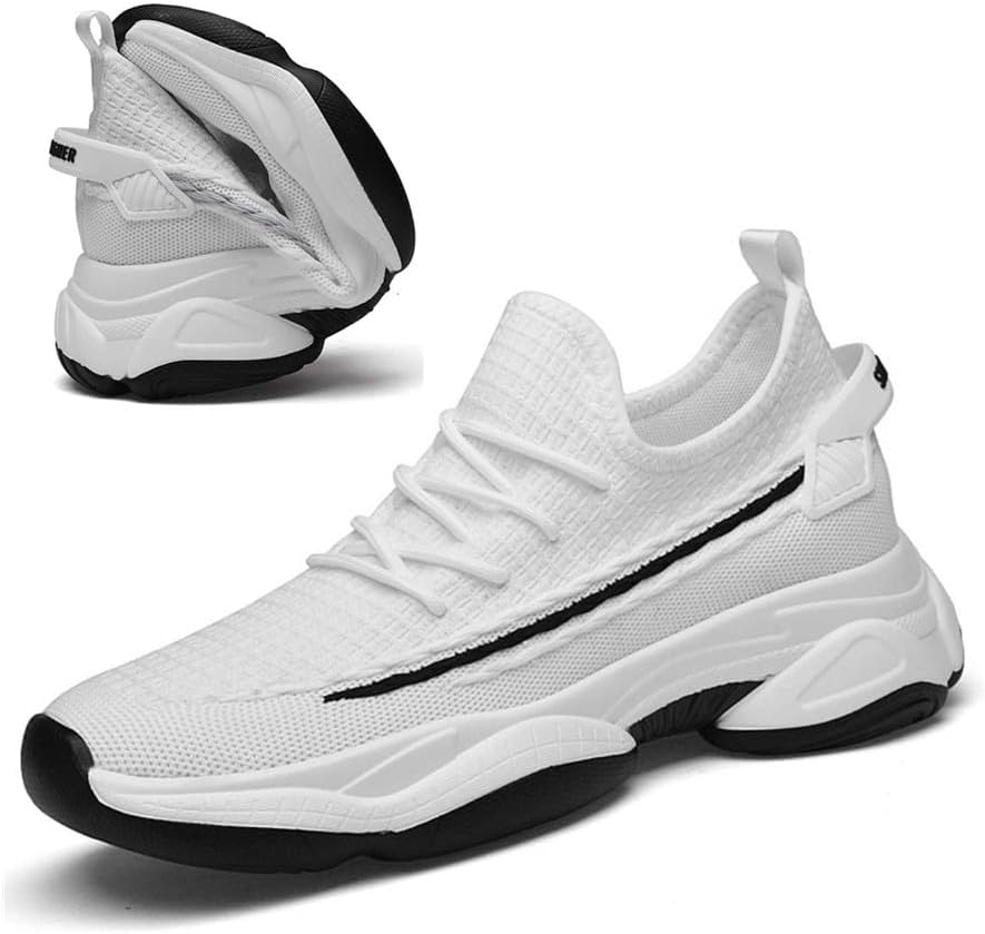 Мужские кроссовки с эффектом увеличения роста на 7,5 см, дышащие, легкие, для спорта и повседневной носки Bkmyth, белый
Мужские кроссовки с эффектом увеличения роста на 7,5 см, дышащие, легкие, для спорта и повседневной носки Bkmyth, белый