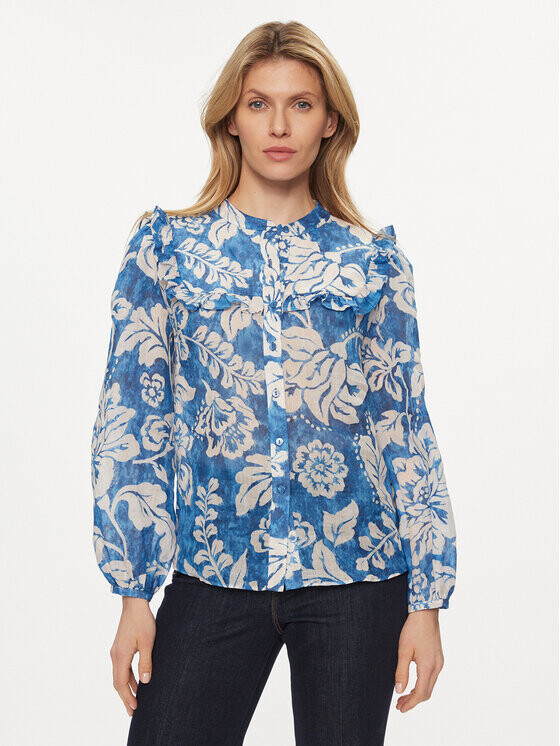 Рубашка стандартного кроя Luisa Spagnoli, синий
Рубашка стандартного кроя Luisa Spagnoli, синий