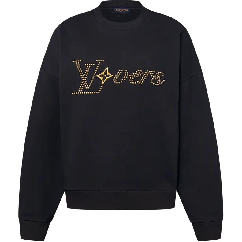 Толстовка мужская черная Louis Vuitton, черный 
Толстовка мужская черная Louis Vuitton, черный