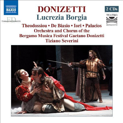 CD диск Donizetti / Theodossiou / De Biasio / Palacios: Lucrezia Borgia
CD диск Donizetti / Theodossiou / De Biasio / Palacios: Lucrezia Borgia