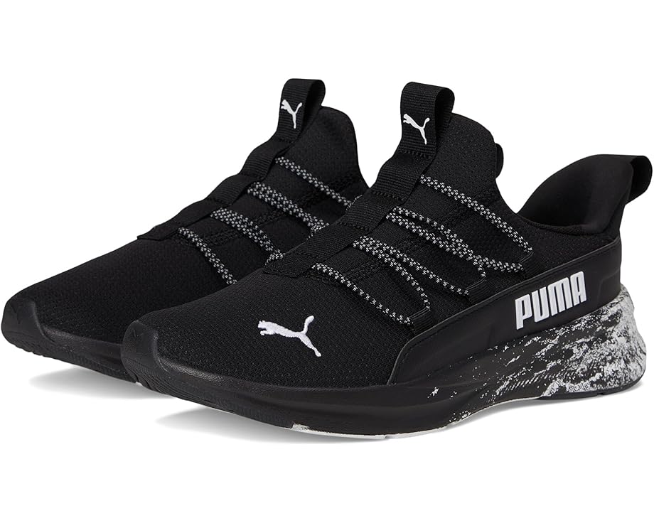 Детские слипоны Puma Softride One4all (большие дети) PUMA Kids, Black/White
Детские слипоны Puma Softride One4all (большие дети) PUMA Kids, Black/White