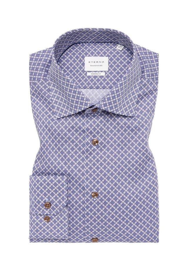 Рубашка с длинными рукавами Eterna, цвет walnut
Рубашка с длинными рукавами Eterna, цвет walnut