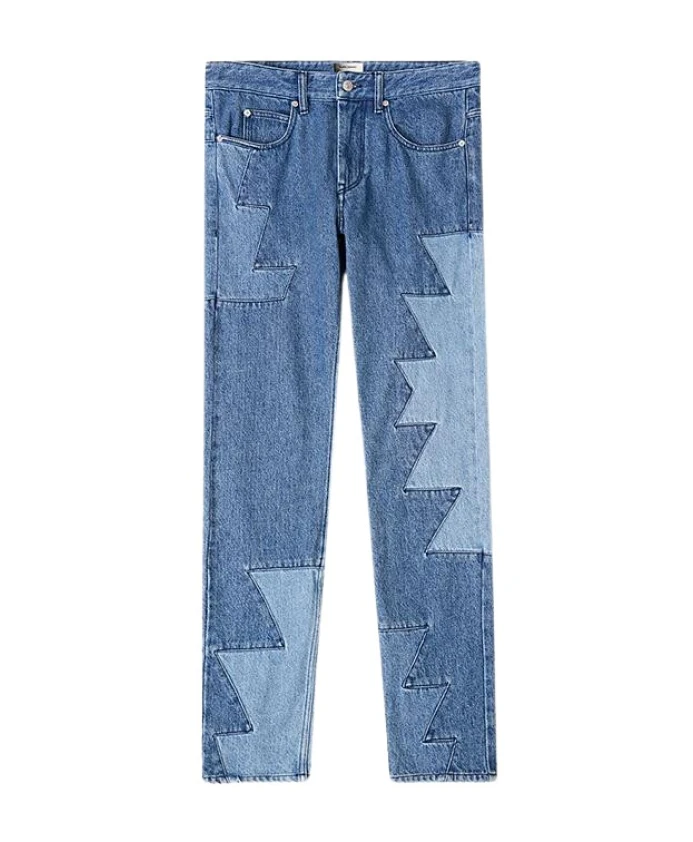 Прямые джинсы из лоскутков Isabel Marant, синий
Прямые джинсы из лоскутков Isabel Marant, синий