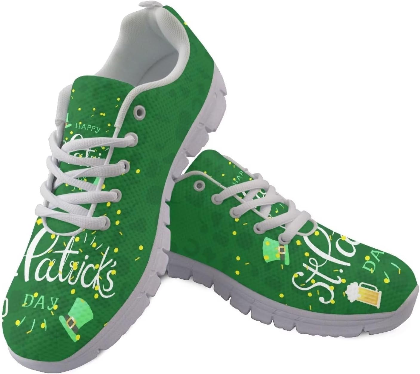 Легкие кроссовки POLERO для женщин, повседневные дышащие сетчатые кроссовки для бега и тренировок, простые, с ярким рисунком панд, St. Patrick Day
Легкие кроссовки POLERO для женщин, повседневные дышащие сетчатые кроссовки для бега и тренировок, простые, с ярким рисунком панд, St. Patrick Day