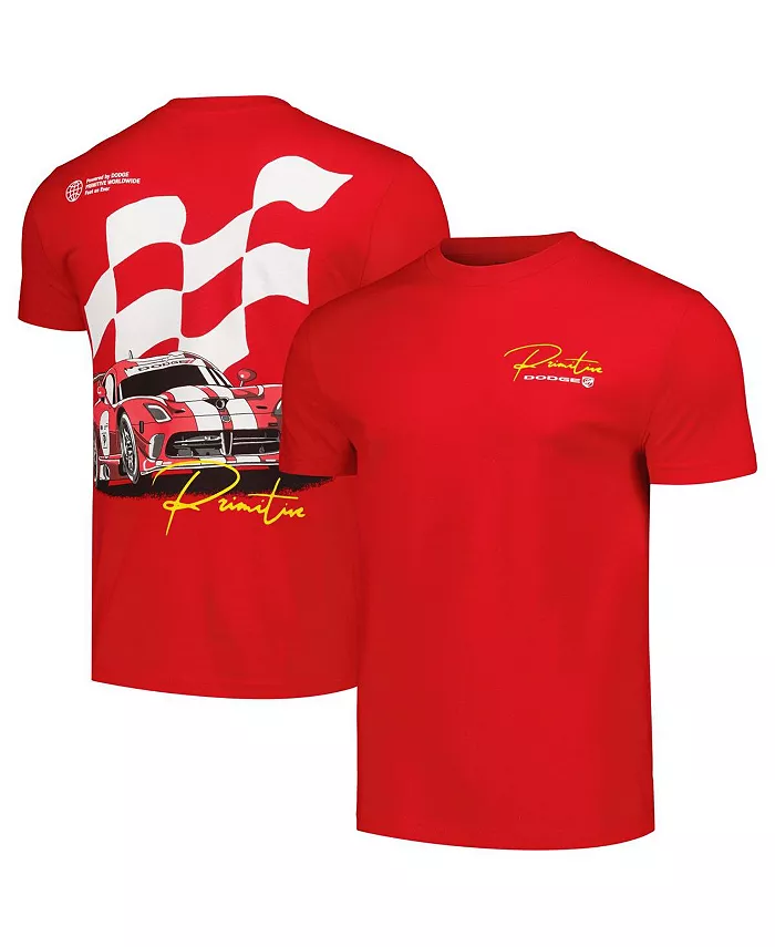 Мужская и женская футболка Red Dodge Powered Primitive Apparel
Мужская и женская футболка Red Dodge Powered Primitive Apparel