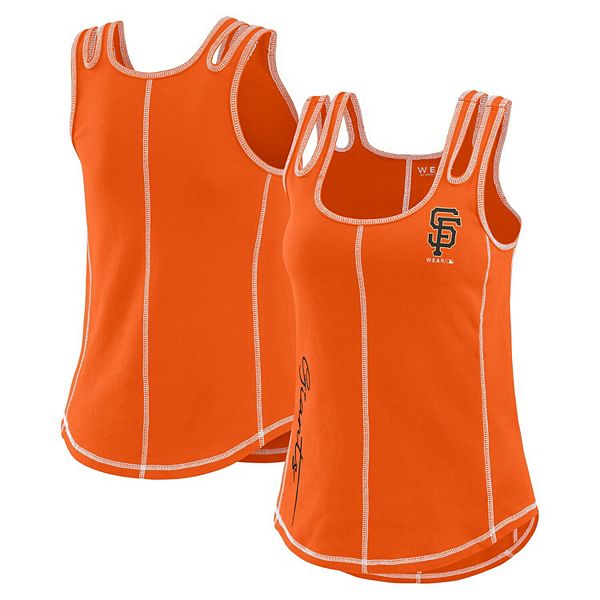 Женский оранжевый топ San Francisco Giants с контрастной строчкой Wear By Erin Andrews
Женский оранжевый топ San Francisco Giants с контрастной строчкой Wear By Erin Andrews