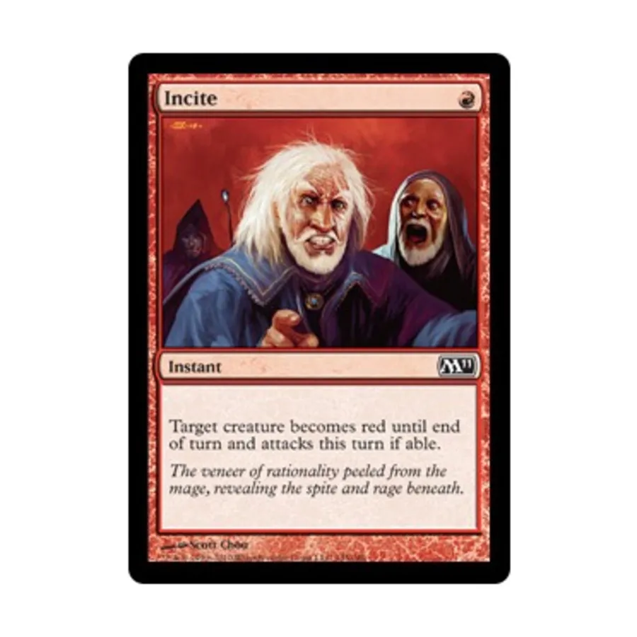 CCG Подстрекать (С), MTG - Magic 2011
CCG Подстрекать (С), MTG - Magic 2011