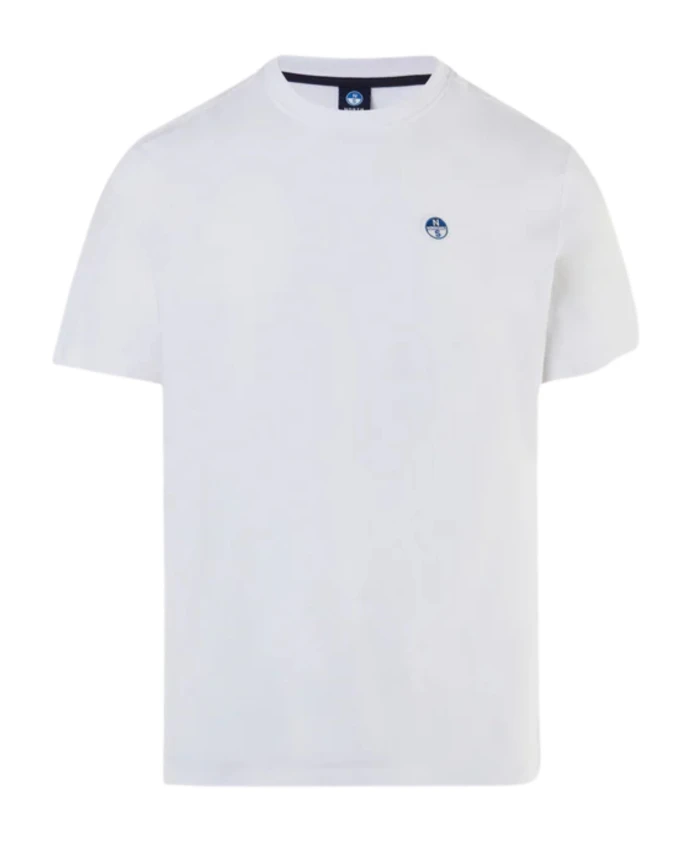 Белая футболка с логотипом из органического хлопка. North Sails, белый
Белая футболка с логотипом из органического хлопка. North Sails, белый