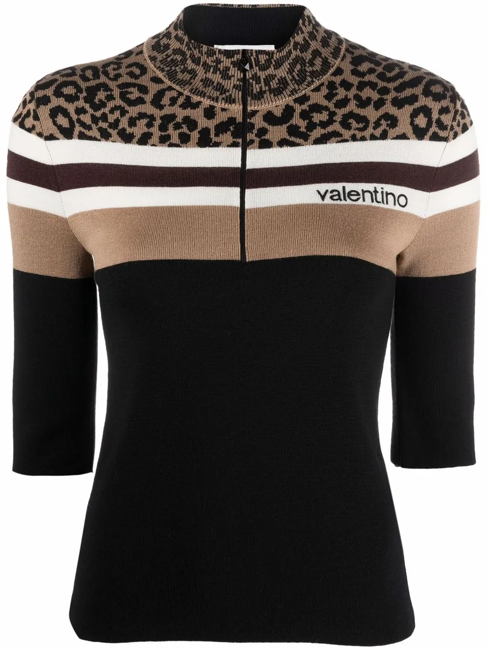 Джемпер на молнии с леопардовым принтом VALENTINO GARAVANI, черный
Джемпер на молнии с леопардовым принтом VALENTINO GARAVANI, черный