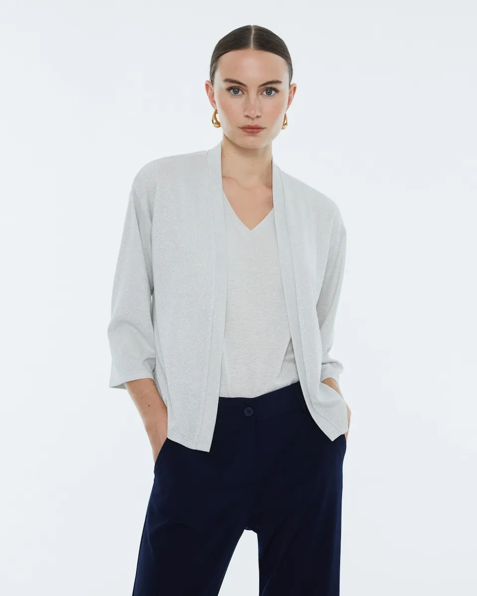 Женская вязаная куртка с регланными рукавами Andam, серый
Женская вязаная куртка с регланными рукавами Andam, серый