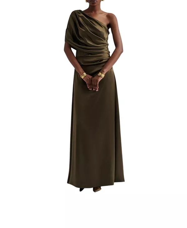 Платье-Макси Cassia с драпировкой Malina, зеленый
Платье-Макси Cassia с драпировкой Malina, зеленый