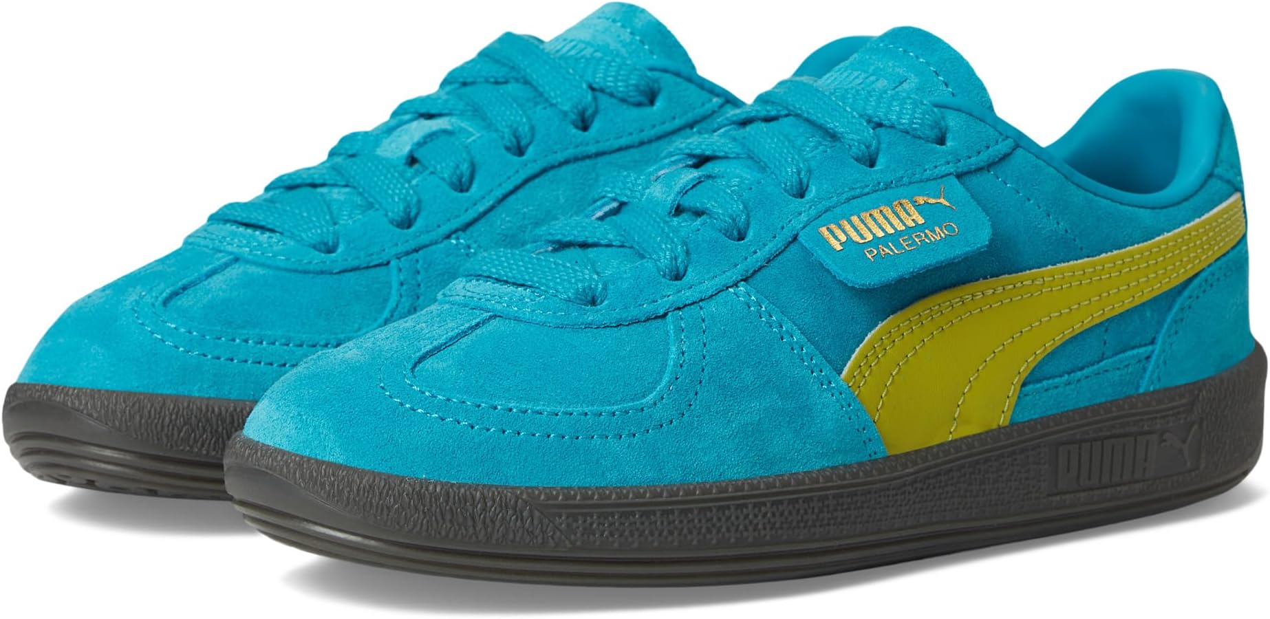 Кроссовки PUMA Kids Palermo, Tropical Blue/Sea Kelp
Кроссовки PUMA Kids Palermo, Tropical Blue/Sea Kelp