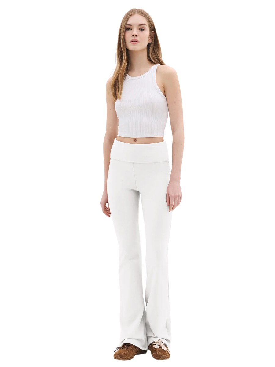 Расклешенные брюки No Matter What, белый
Расклешенные брюки No Matter What, белый