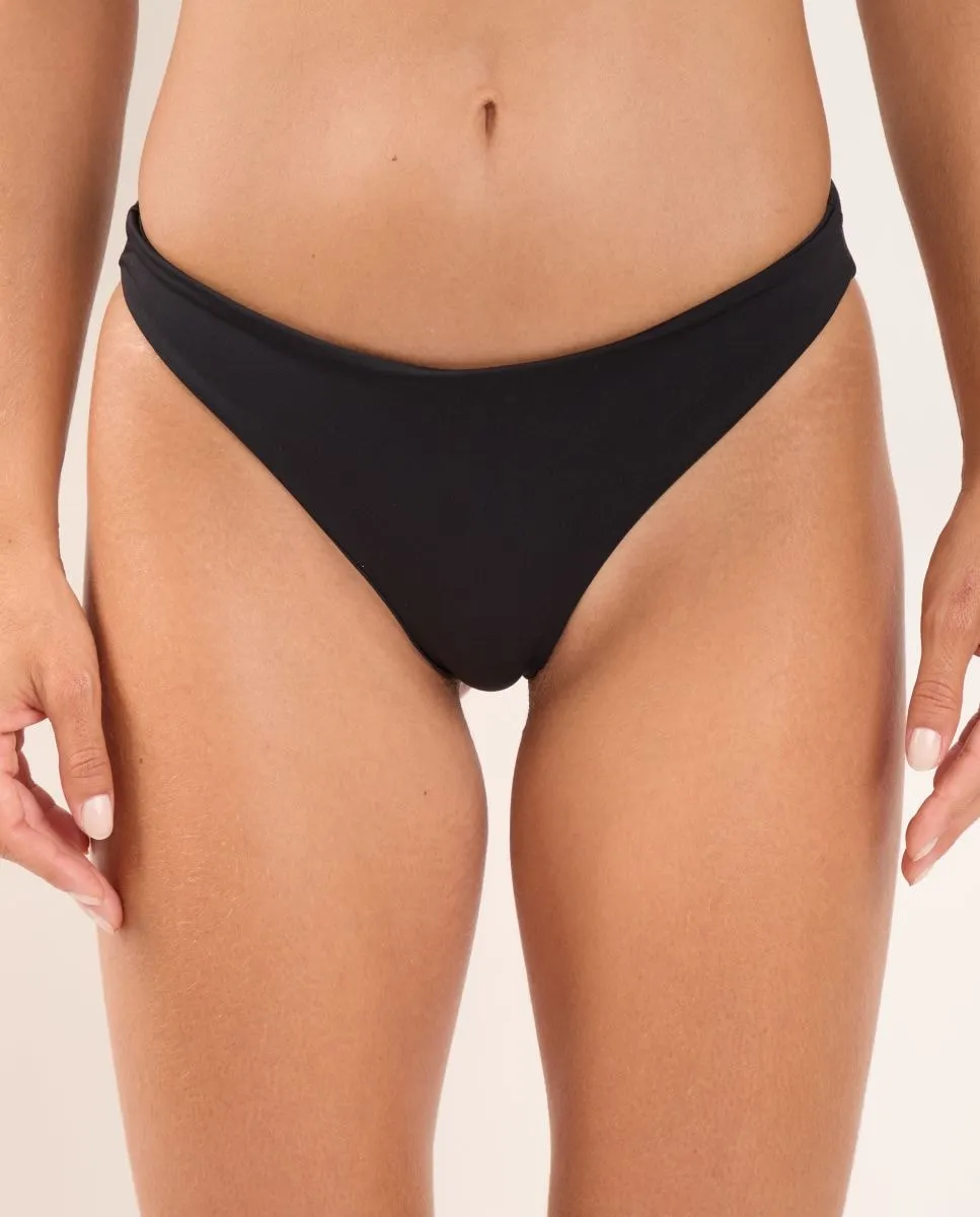 Простые бразильские плавки бикини Río de Sol, черный
Простые бразильские плавки бикини Río de Sol, черный