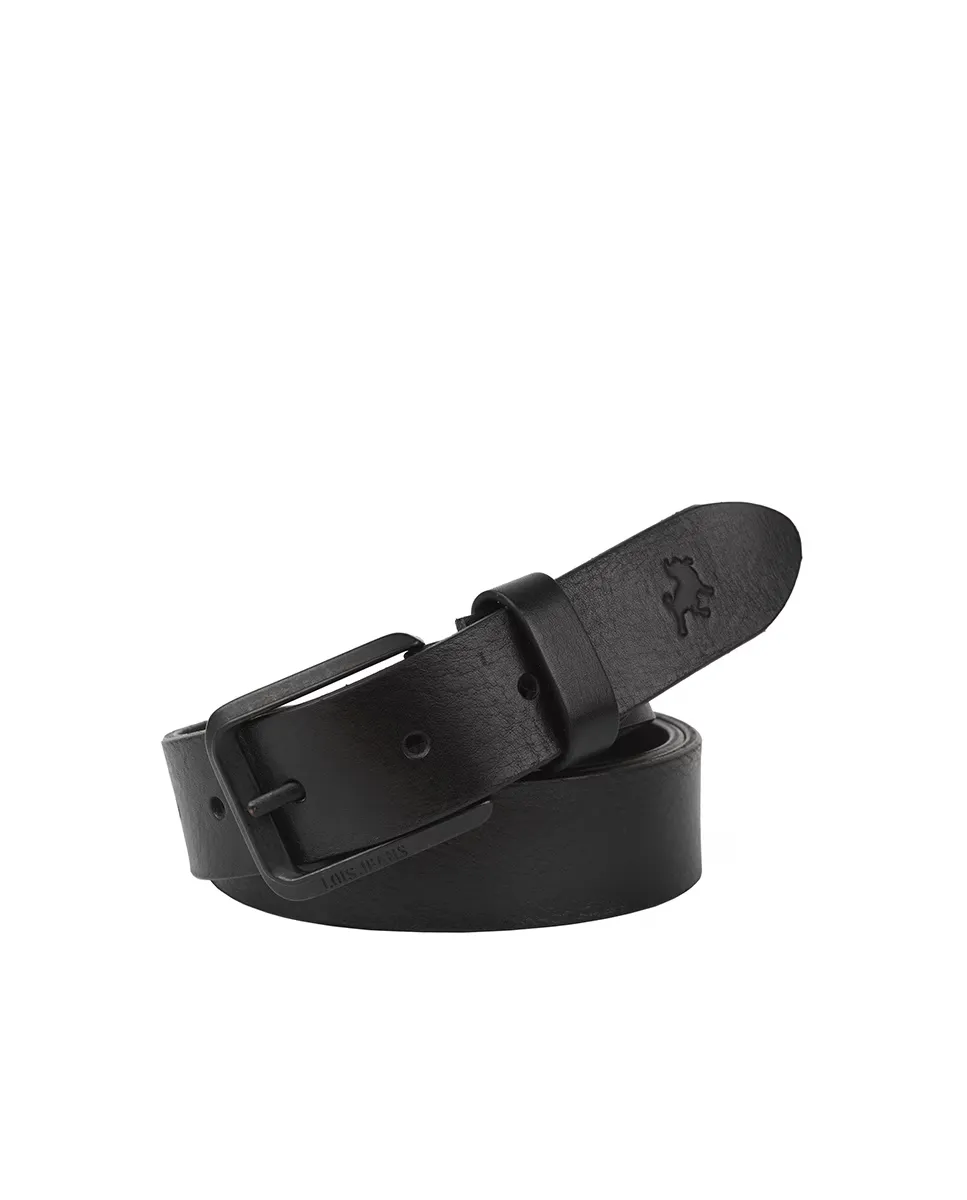 Черный кожаный ремень Lois
Черный кожаный ремень Lois